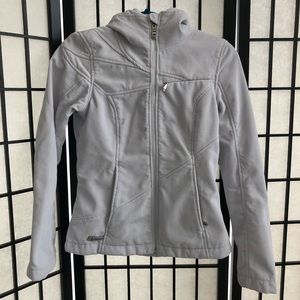Spyder white zip-up hoodie jacket